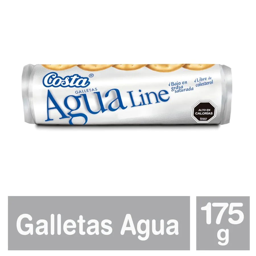 Galletas Agua Line 175 g son la opción perfecta para acompañar tus comidas o disfrutar como snack ligero y saludable.