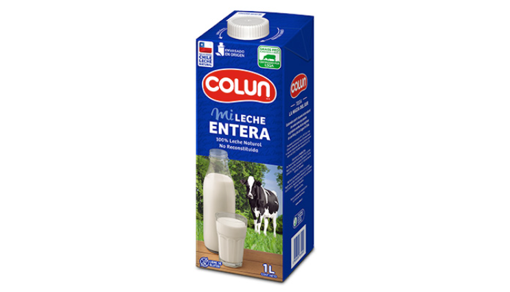 Leche Entera Colun 1lt