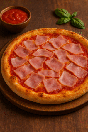 Pizza Jamón y Queso